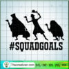 Squadgoals Hitchhiking Ghosts SVG Cut File for Cricut & Silhouette