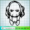 Horror Face Villain SVG, Halloween SVG, Horror SVG 3 Horror Movie Villain 11 copy
