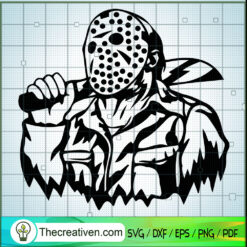 Horror Movie Villain SVG, Halloween SVG, Horror SVG