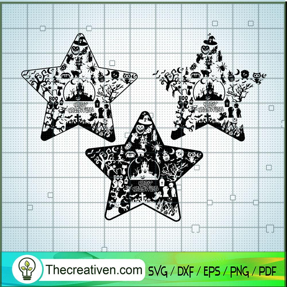 Bundle 3 Star Halloween SVG, Halloween SVG, Horror SVG 1 Bundle 3 Star Halloween SVG, Halloween SVG, Horror SVG