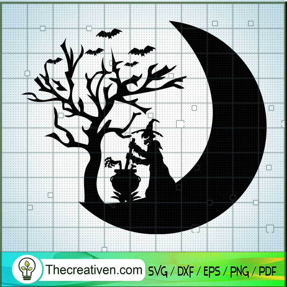 Witch Make A Poison In Moon SVG, Halloween SVG, Horror SVG 1 Witch Make A Poison In Moon SVG, Halloween SVG, Horror SVG