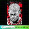 Rodman The Last Dance SVG, Dennis Keith Rodman SVG, Chicago Bulls SVG