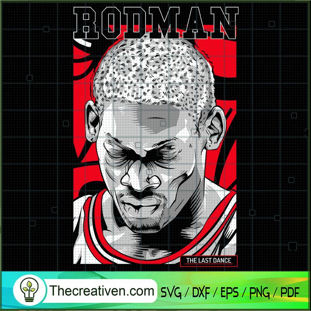 Rodman The Last Dance SVG, Dennis Keith Rodman SVG, Chicago Bulls SVG 1 Rodman The Last Dance SVG, Dennis Keith Rodman SVG, Chicago Bulls SVG