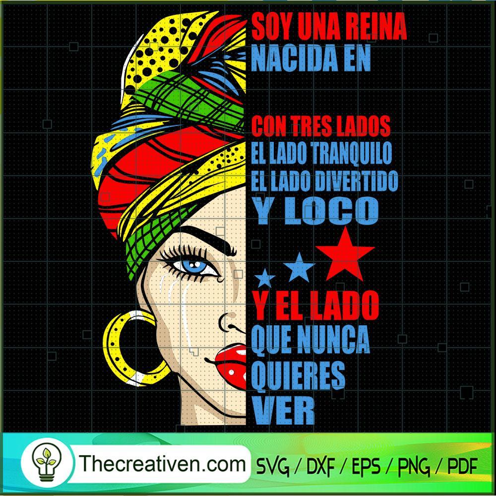 Mujer Etnia Soy Una Reina SVG, Afro Women SVG, Juneteeth SVG 1 Mujer Etnia Soy Una Reina SVG, Afro Women SVG, Juneteeth SVG
