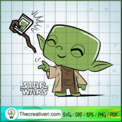 Funko Baby Yoda Selfie SVG, Baby Yoda SVG, Star Wars SVG