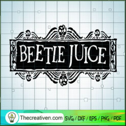 Beetlejuice Logo SVG Cut File for Cricut & Silhouette