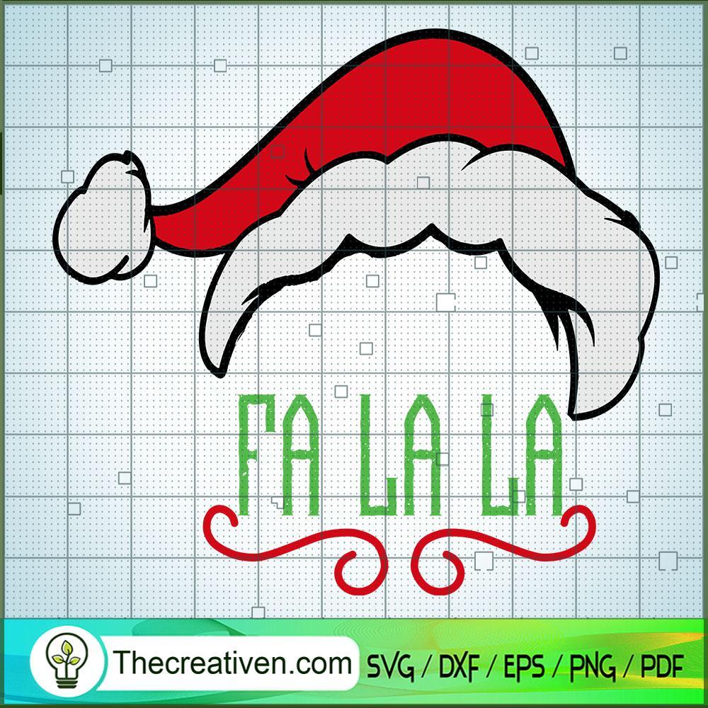 Fa La La Christmas SVG Cut File for Cricut & Silhouette 1 Fa La La Christmas SVG Cut File for Cricut & Silhouette