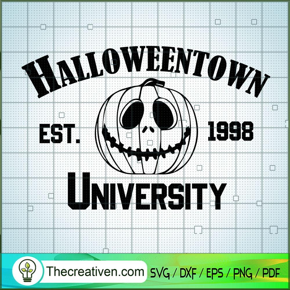 Halloweentown Est 1998 University SVG Cut File for Cricut & Silhouette 1 Halloweentown Est 1998 University SVG Cut File for Cricut & Silhouette