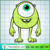 Mike Wazowski SVG, Monster SVG, Walt Disney SVG