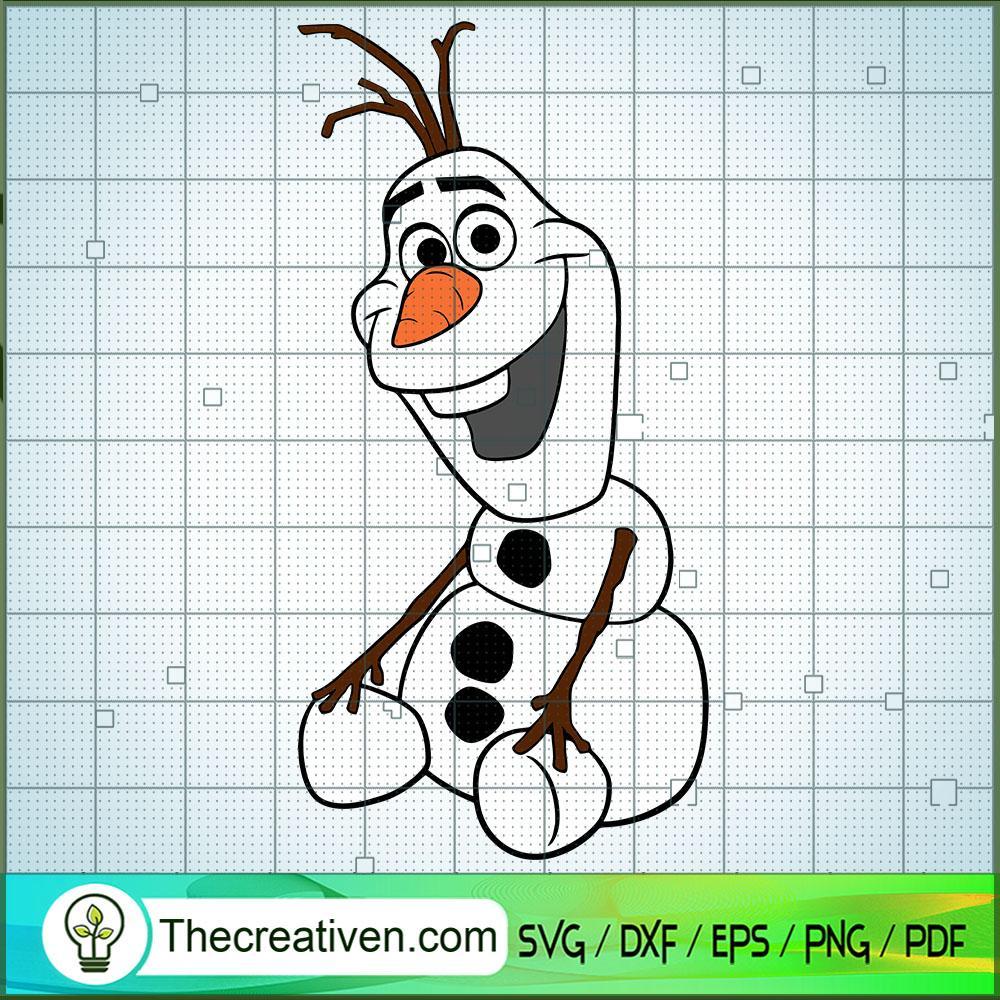 Funny Olaf SVG Cut File for Cricut & Silhouette 1 Funny Olaf SVG Cut File for Cricut & Silhouette