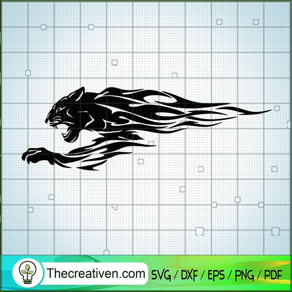 Panther Black Run Fast SVG Cut File for Cricut & Silhouette 1 Panther Black Run Fast SVG Cut File for Cricut & Silhouette