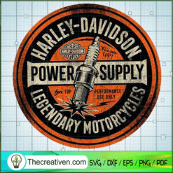 Harley Davidson Power Supply SVG Cut File for Cricut & Silhouette