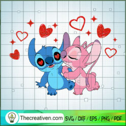 Lilo And Stitch Lover SVG, Lilo And Stitch SVG, Cartoon Movie SVG