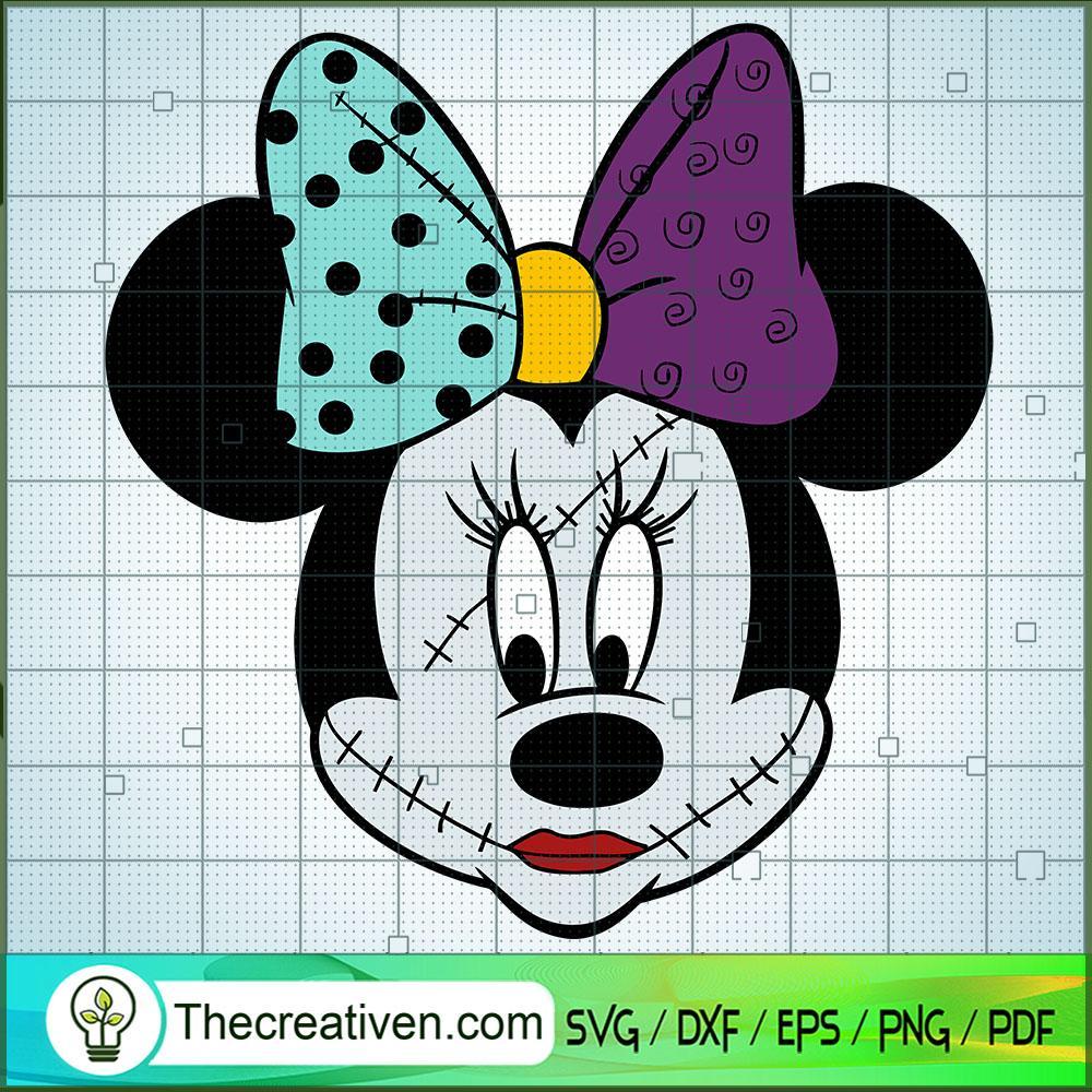 Horror Minnie SVG Cut File for Cricut & Silhouette 1 Horror Minnie SVG Cut File for Cricut & Silhouette