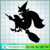 Witch SVG Free, Draw Outline SVG Free, Free SVG For Cricut Silhouette