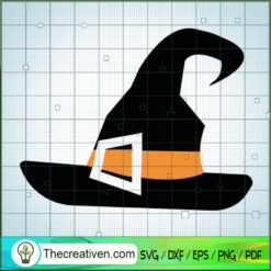 Witch Hat Free SVG Cut File for Cricut & Silhouette Design 39479