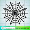 Spider Web Free SVG Cut File for Cricut & Silhouette 2 SPIDER WEB copy