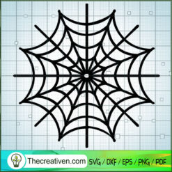 Spider Web Free SVG Cut File for Cricut & Silhouette