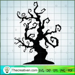 Halloween Tree Free SVG Cut File for Cricut & Silhouette