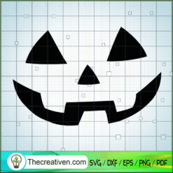 Jack Lantern Face Free SVG Cut File for Cricut & Silhouette
