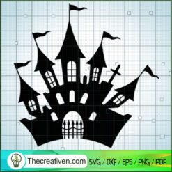 Haunted Free SVG Cut File for Cricut & Silhouette Design 39452
