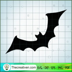 Bat Fly Free SVG Cut File for Cricut & Silhouette