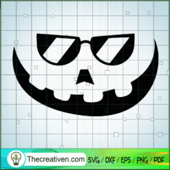Cool Gaogles Pumpkin Free SVG Cut File for Cricut & Silhouette