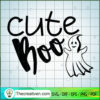 Cute Boo Free SVG Cut File for Cricut & Silhouette 2 Cute Boo EPS copy