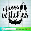 Cheers Witches Free SVG Cut File for Cricut & Silhouette 3 Cheers Witches PNG copy