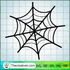 Spider Silk Free SVG Cut File for Cricut & Silhouette