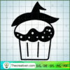 Witch Hat Cream Free SVG Cut File for Cricut & Silhouette