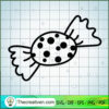 Candy Saga Free SVG Cut File for Cricut & Silhouette 2 halloween doodle 23 copy