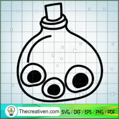 Vase SVG Free, Draw Outline SVG Free, Free SVG For Cricut Silhouette