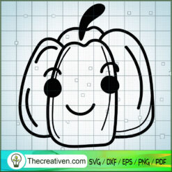 Cute Pumpkin Free SVG Cut File for Cricut & Silhouette