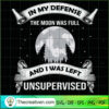 Full Moon Wiccan Witch Unsup SVG Cut File for Cricut