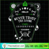 Never Trust the Living Grave SVG Cut File for Cricut 3 32 copy 1