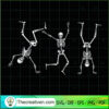 Dancing Skeletons Funny Halloween SVG Cut File for Cri Design 39255