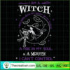 Halloween Witch a Mouth I Ca SVG Cut File for Cricut