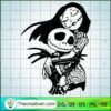 Jack Hug Sally SVG Cut File for Cricut & Silhouette