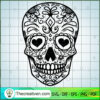 Pattern Skull SVG Cut File for Cricut & Silhouette Design 39003 3 skull deesign number 4 copy