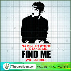 Mac Miller No Matter Where SVG Cut File for Cricut & Silhouette