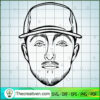 Cool Face Mac Miller SVG Cut File for Cricut & Silhouette 3 number 13 copy 5