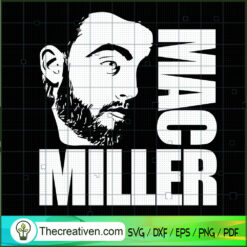 Mac Miller Poster SVG Cut File for Cricut & Silhouette