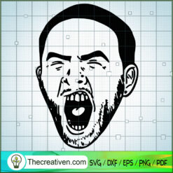 Funny Face Mac Miller SVG Cut File for Cricut & Silhouette