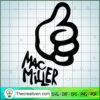 Like Finger Mac Miller SVG Cut File for Cricut & Silhouette 3 number 3 copy 7