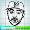 Mac Miller Face SVG Cut File for Cricut & Silhouette