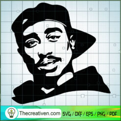 Tupac High SVG Cut File for Cricut & Silhouette