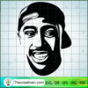 Best Smile Tupac SVG Cut File for Cricut & Silhouette 2 number 13 copy 4