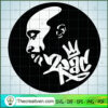 2Pac King SVG Cut File for Cricut & Silhouette