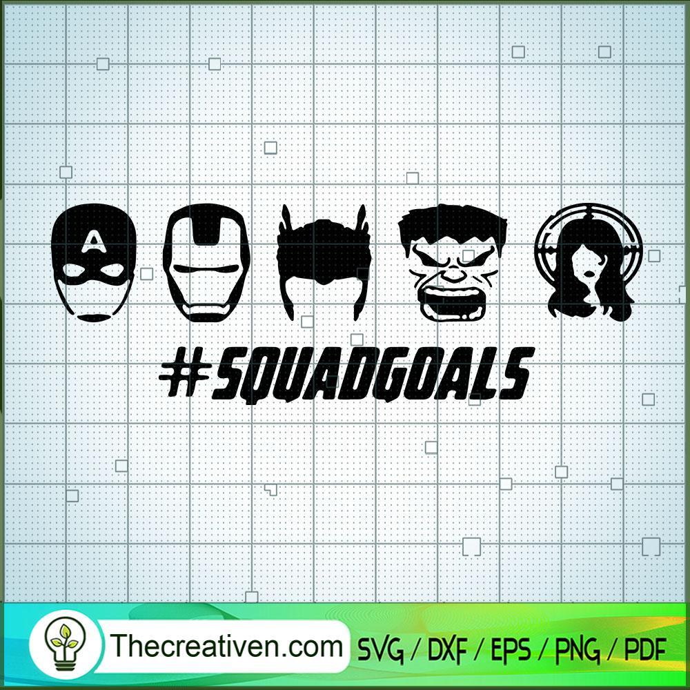 Squadgoals Avengers SVG, Avengers SVG, Marvel SVG 1 Squadgoals Avengers SVG, Avengers SVG, Marvel SVG